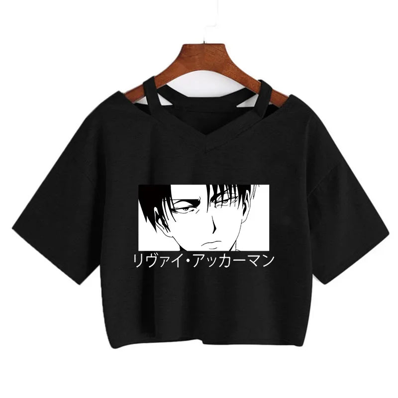 Dámský Anime croptop