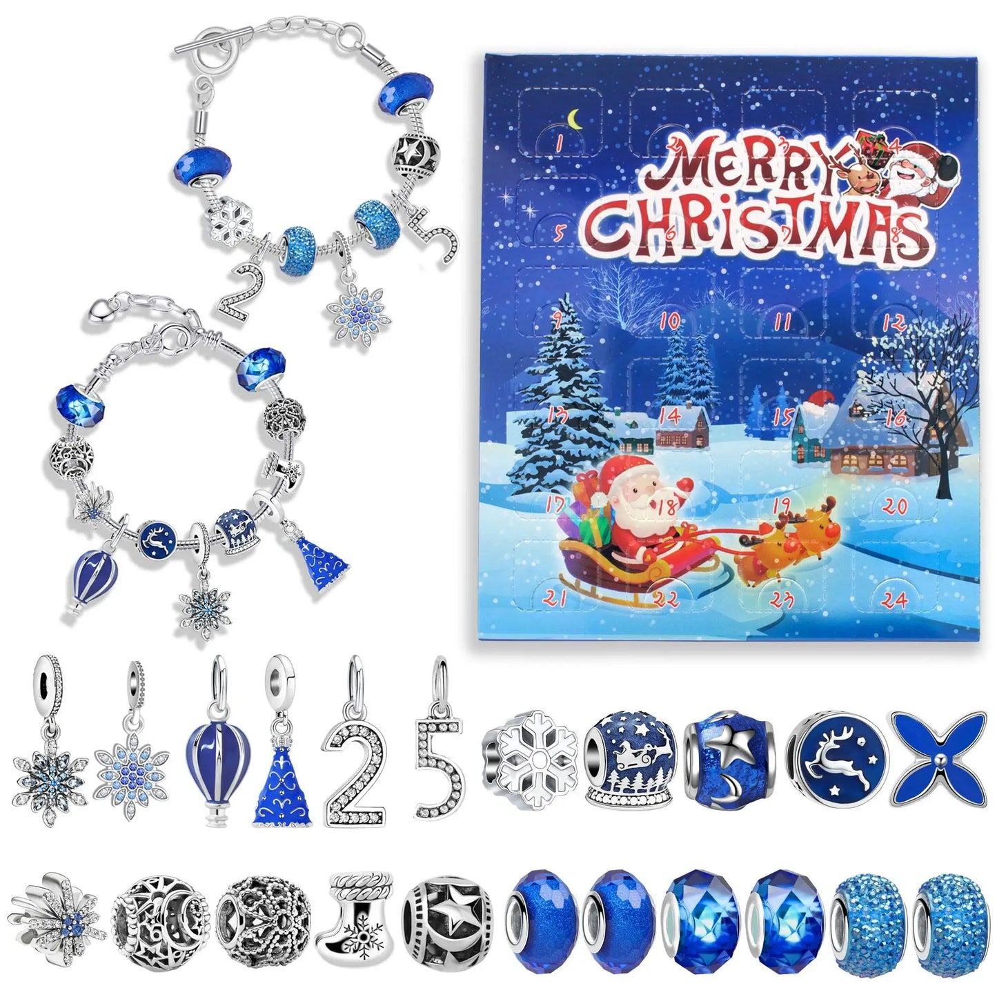 Adventní kalendář Ozdoby na náramek