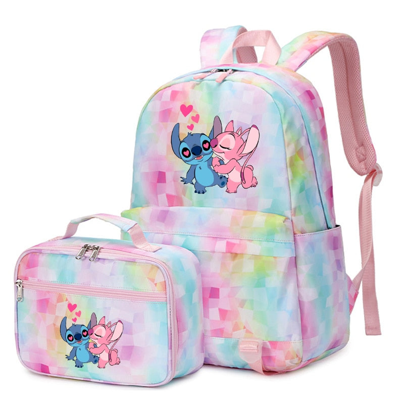 Školní batoh a taška na oběd Stitch
