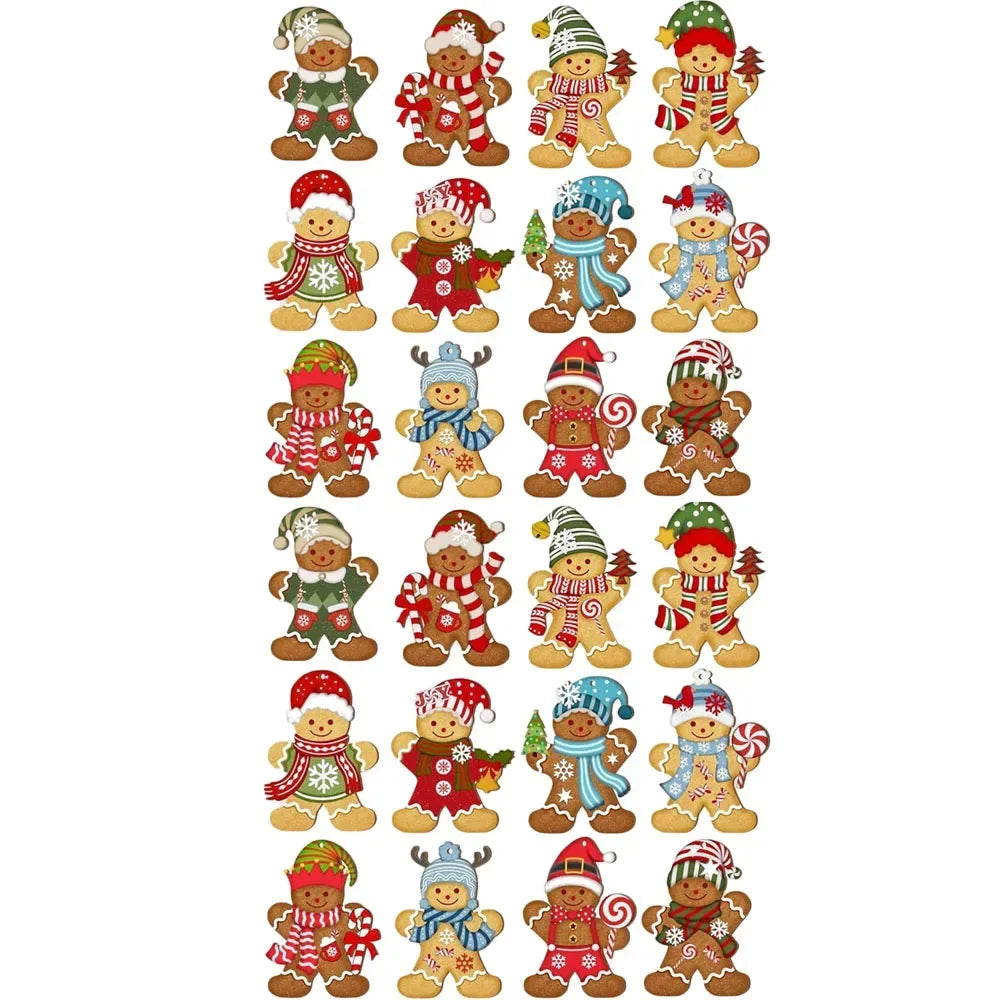 Perníčkové ornamenty na stromeček