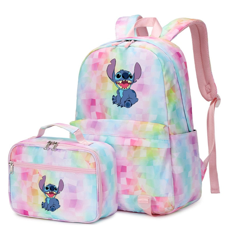 Školní batoh a taška na oběd Stitch