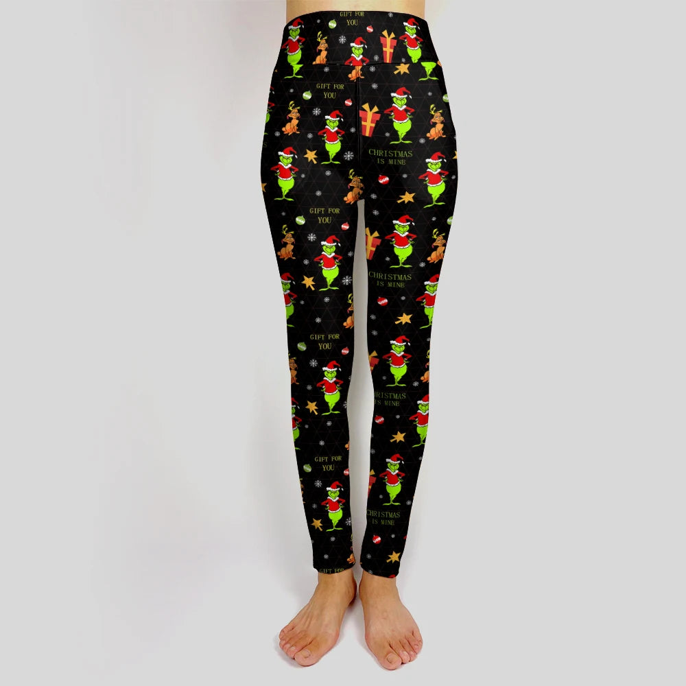 Dámské legíny Grinch