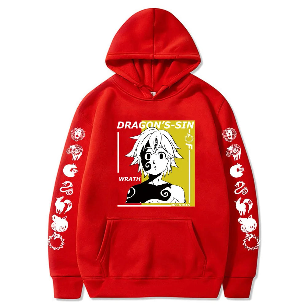 Unisex mikina Dragons sin