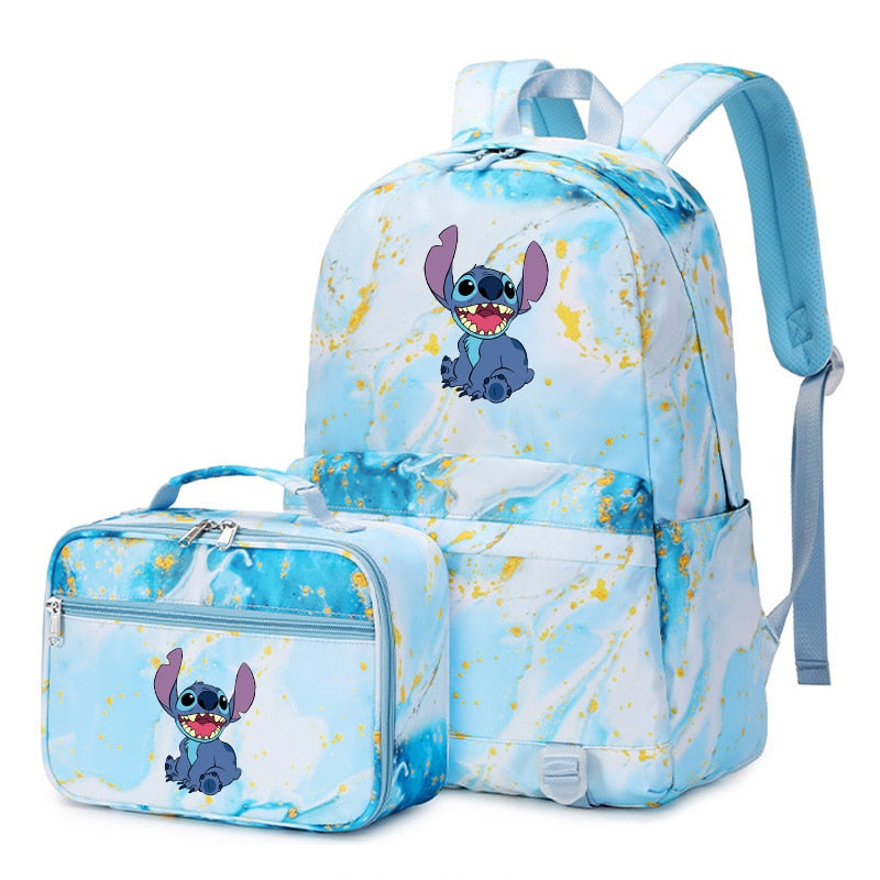 Školní batoh a taška na oběd Stitch