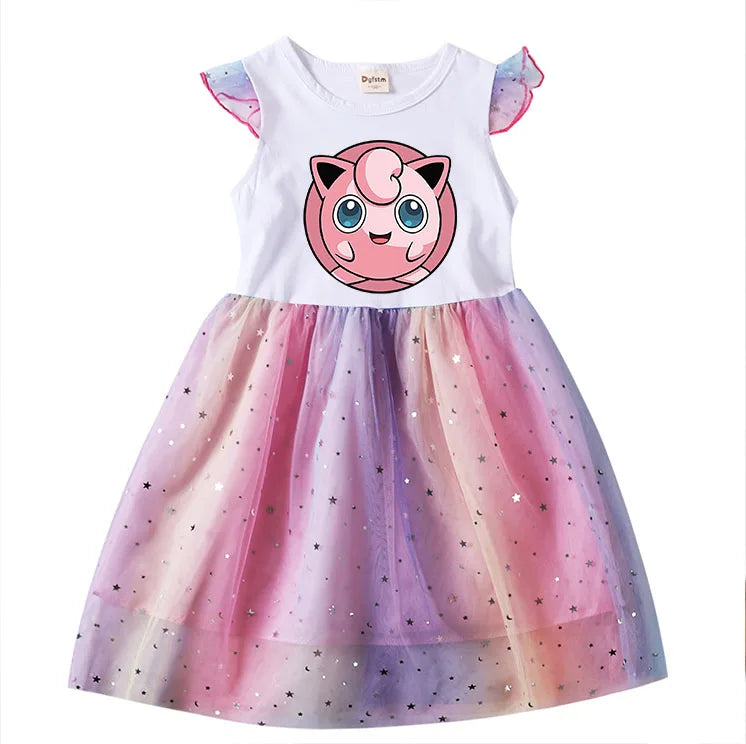 Dívčí šaty Pokémon