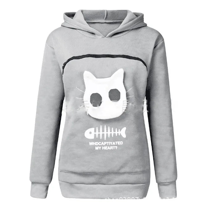 Unisex mikina s kapsou pro psy