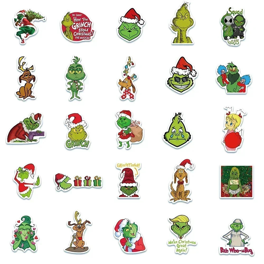 Samolepky Grinch