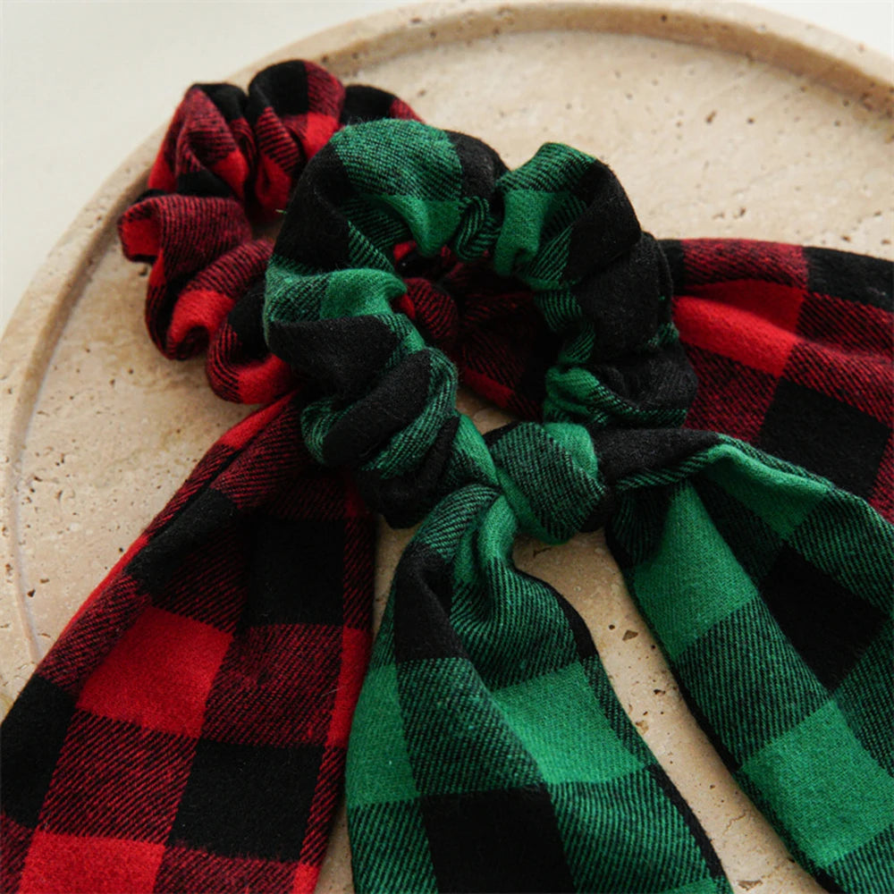 Vánoční scrunchies