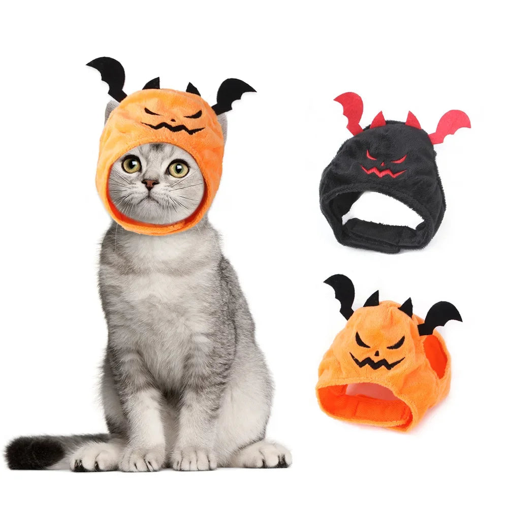 Čepice pro kočky na halloween