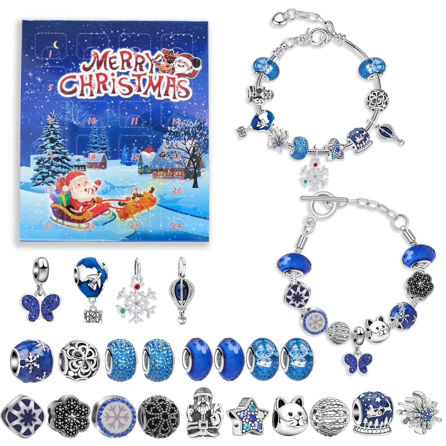 Adventní kalendář Ozdoby na náramek