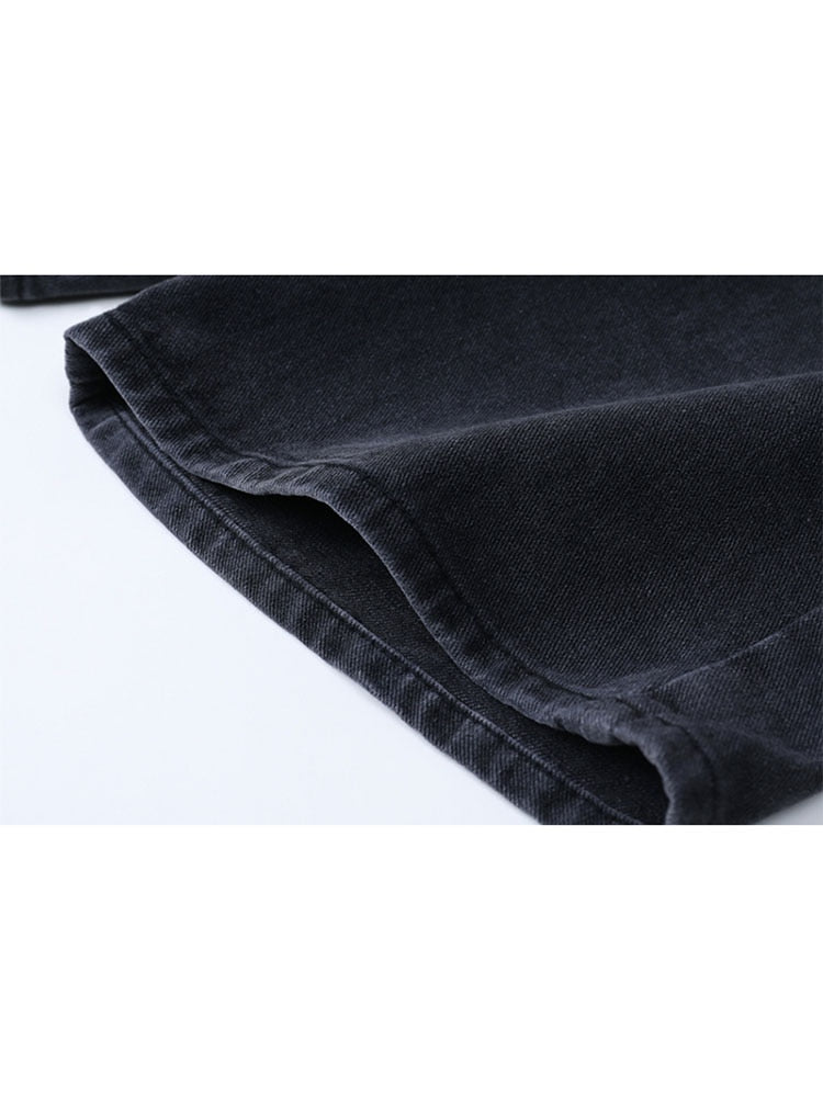 Dámské denim kraťasy