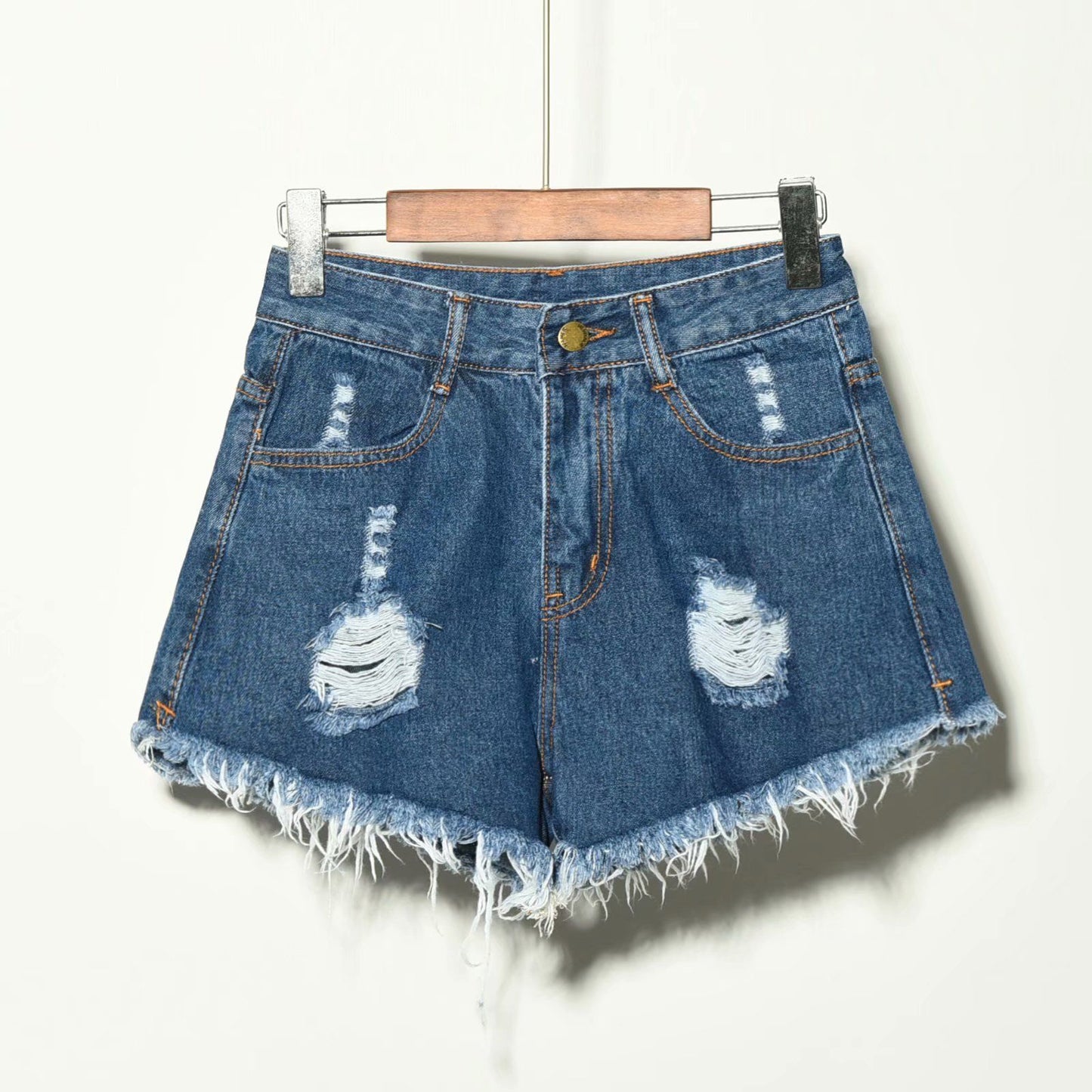 Dámské stylové denim kraťasy