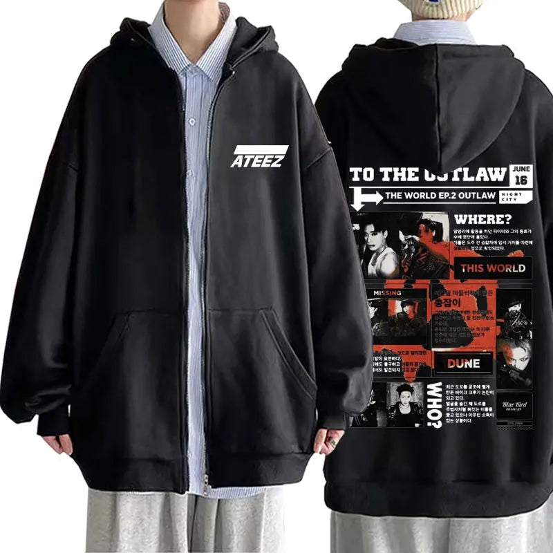 Unisex mikina Kpop ATEEZ