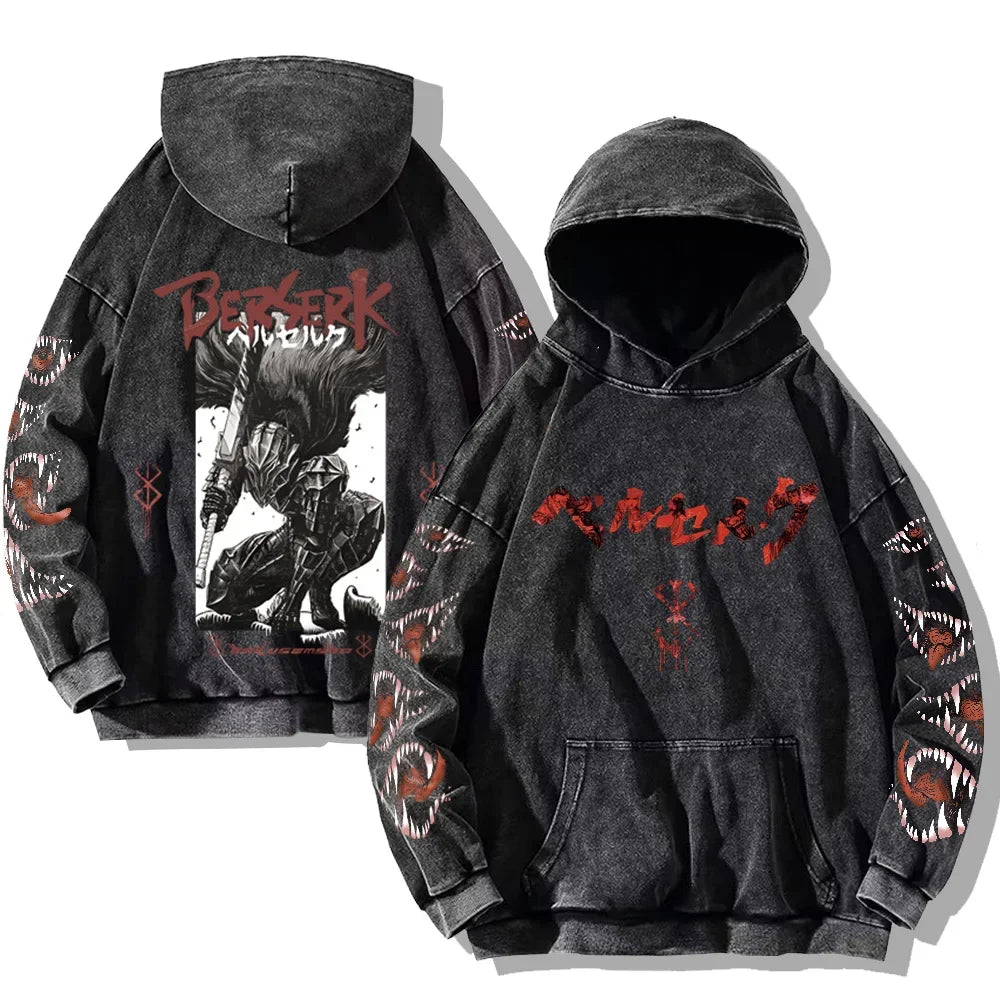 Pánská mikina Berserk s kapucí, Plakát Berserk