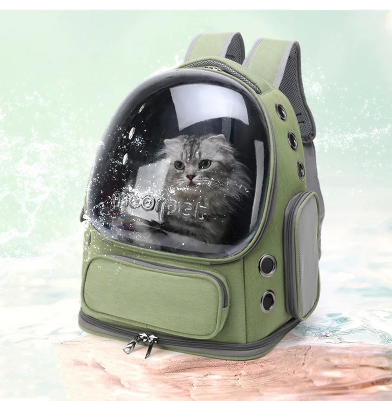 Batoh s kapsou pro kočky