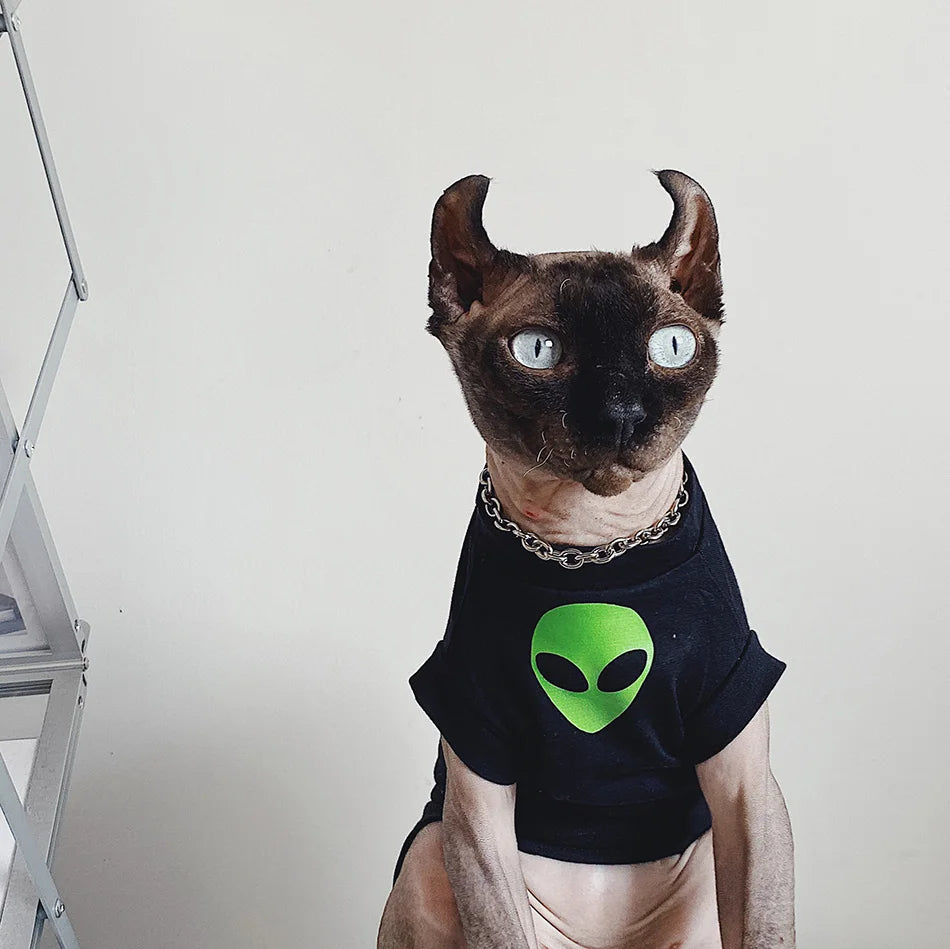 Mikina s mimozemšťanem pro Sphynx