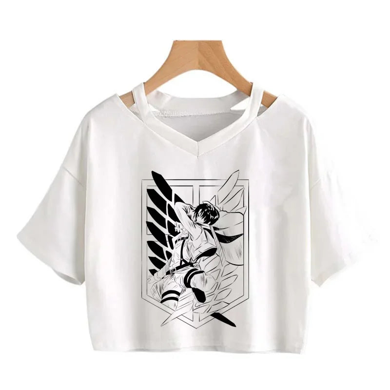 Dámský Anime croptop
