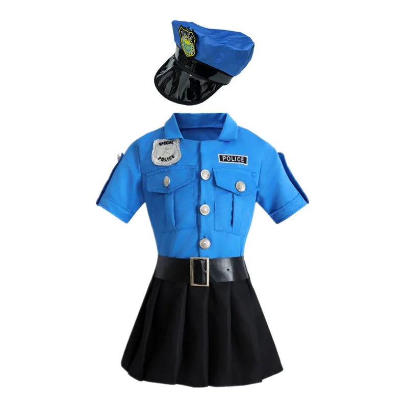 Dívčí kostým policajtky