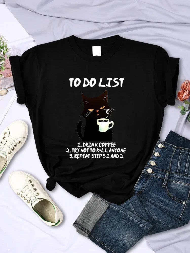 Dámské triko To Do List