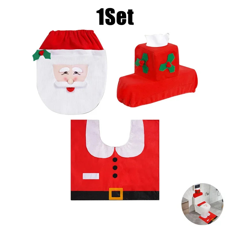 Vánoční set na toaletu Santa