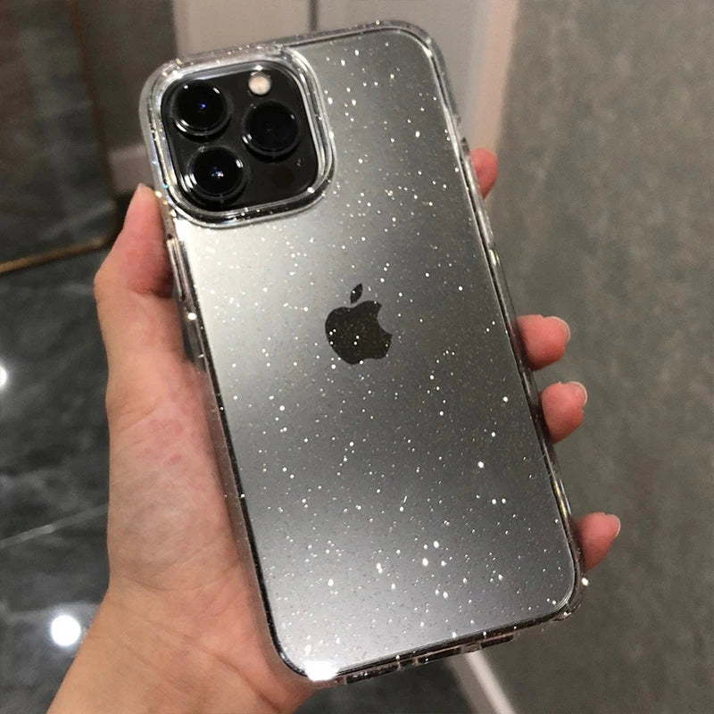 Kryt na IPhone se třpytkami