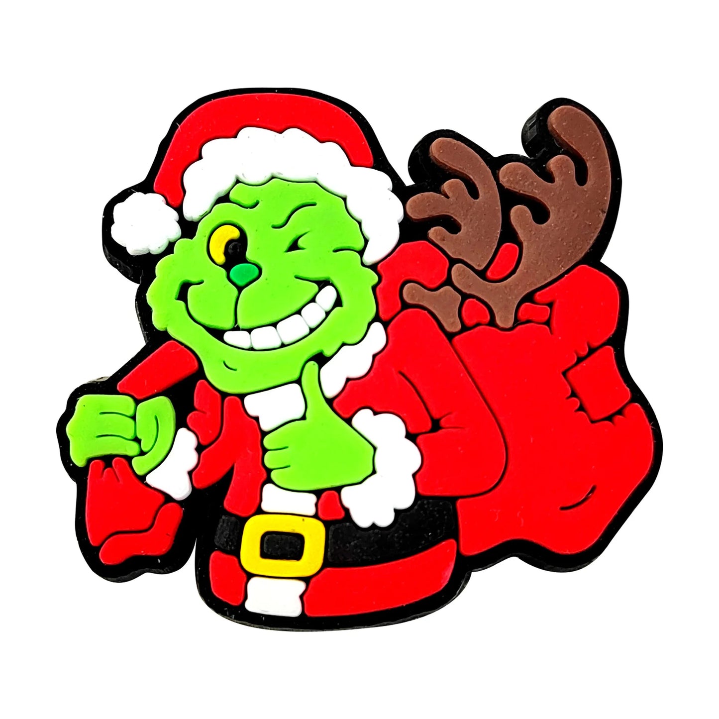Grinch doplňky na crocs