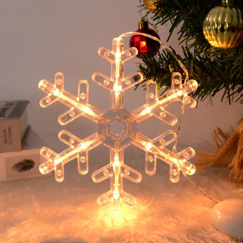 Visící vánoční LED světla