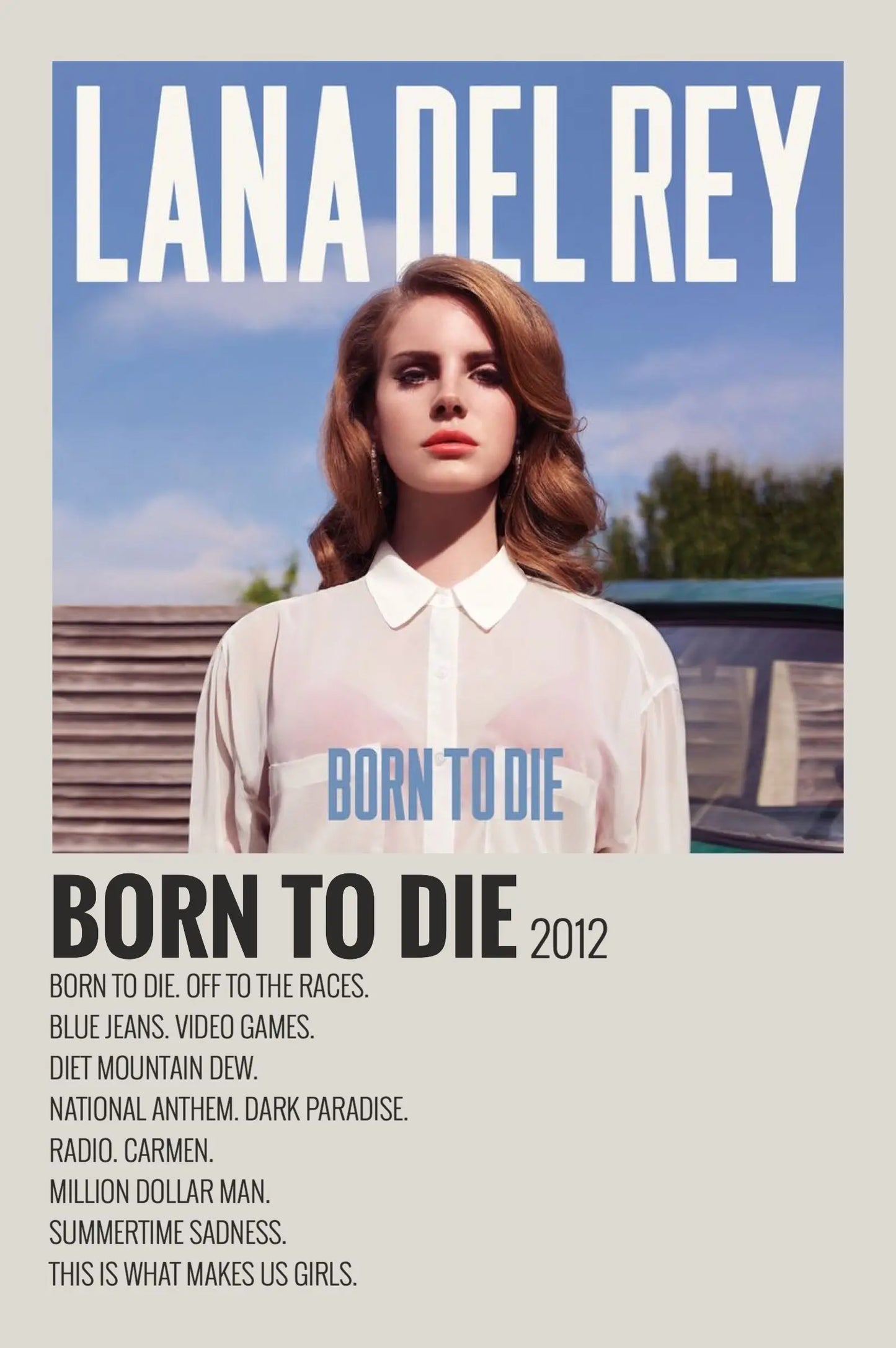 Plakát Lana Del Rey