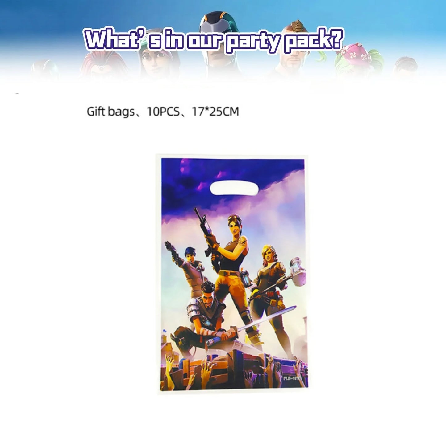Doplňky na oslavu narozenin Fortnite