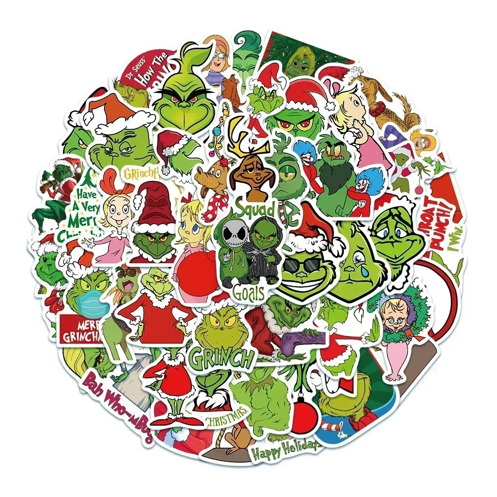 Samolepky Grinch