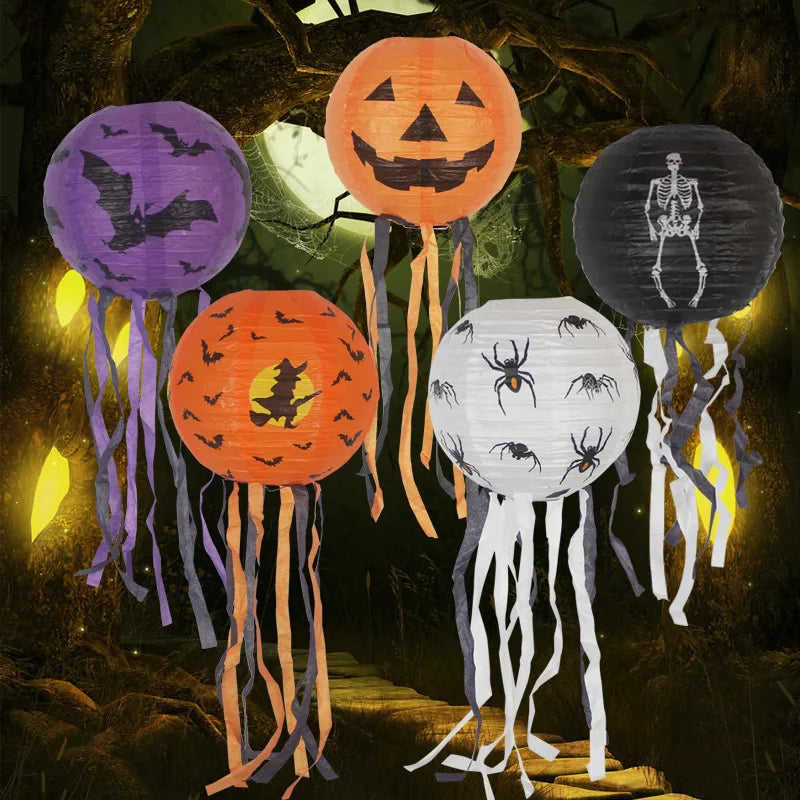 Halloweenské lampiony