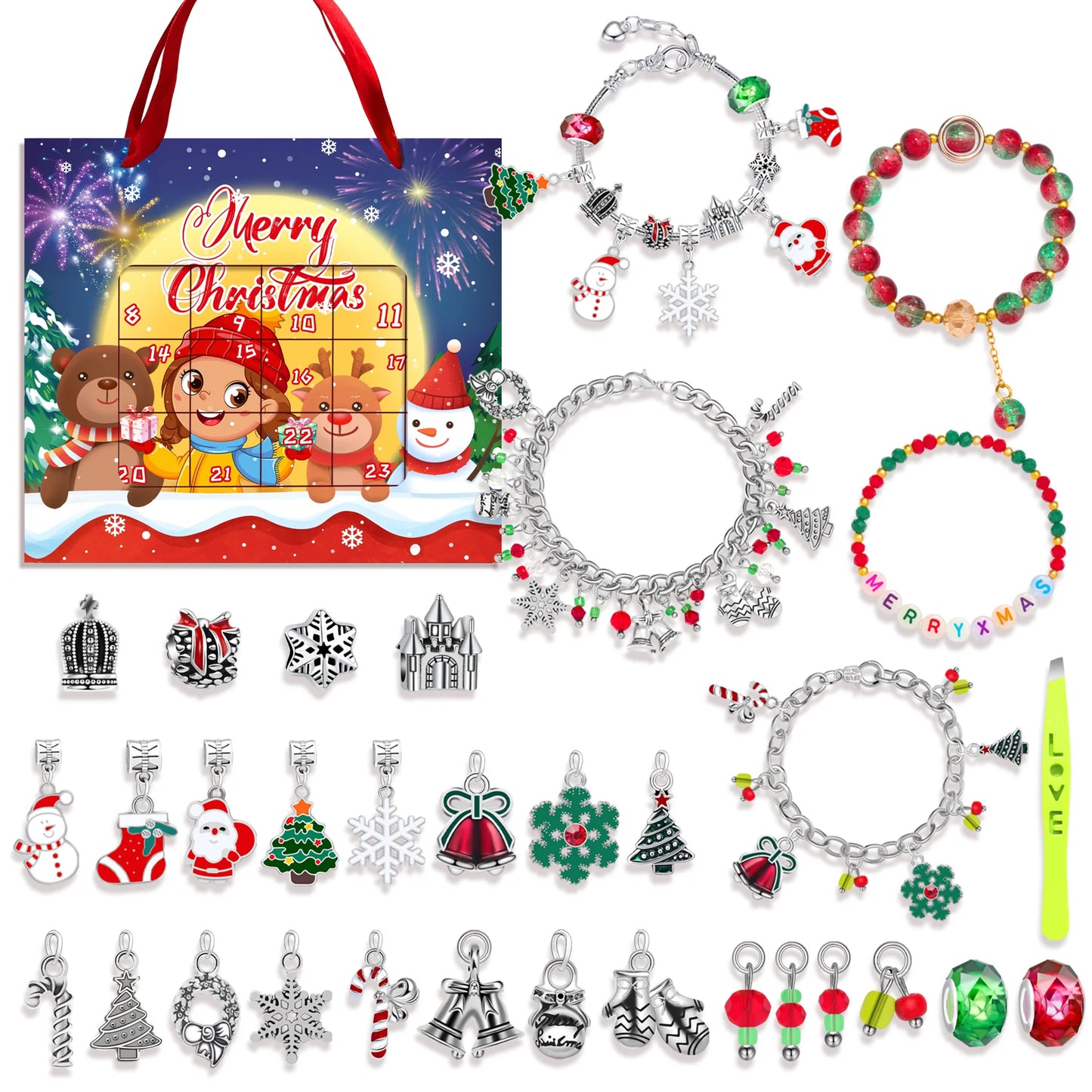 Adventní kalendář Vánoční šperky