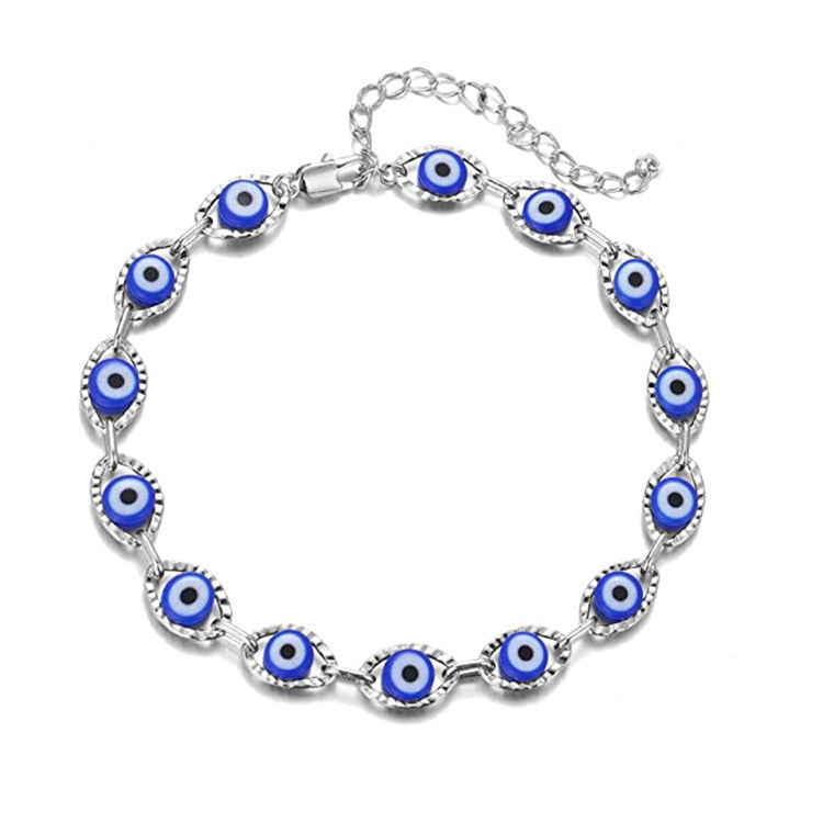 Jednoduchý náramek Evil eye