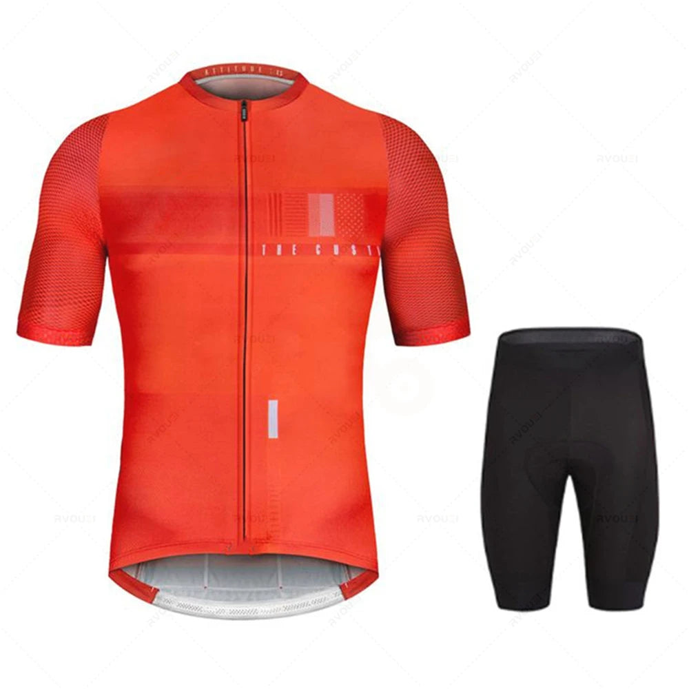 Pánský cyklistický set s krátkým rukávem