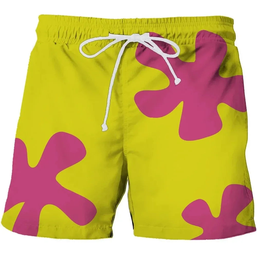 Pánské plavky Spongebob