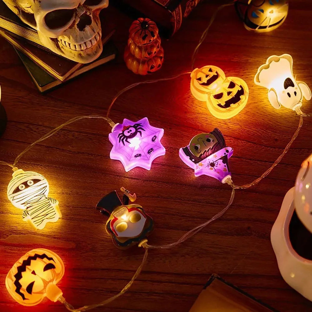 LED řetěz Halloween