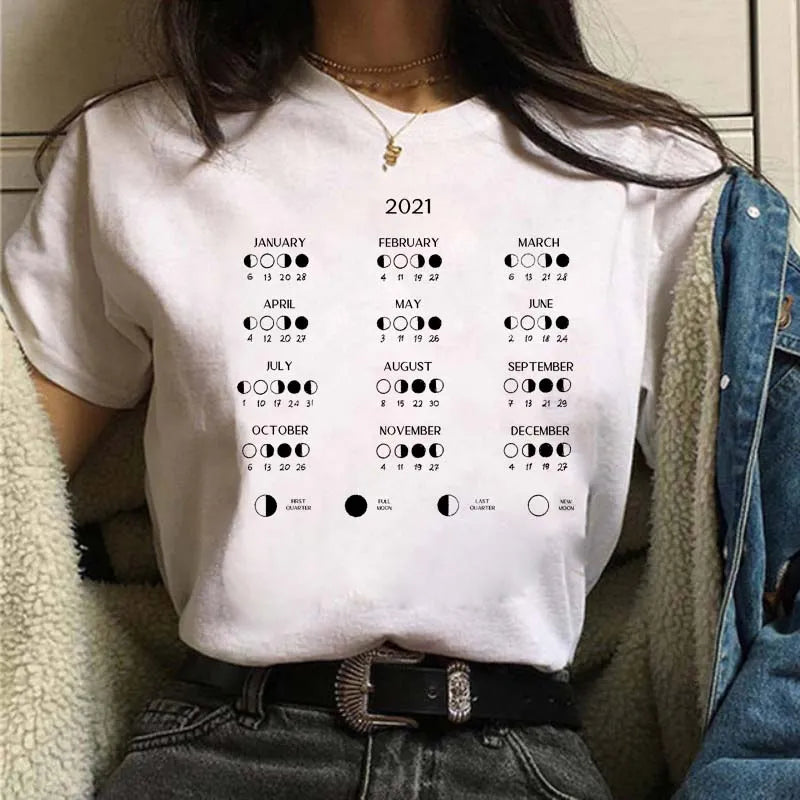 Dámské triko s měsícem
