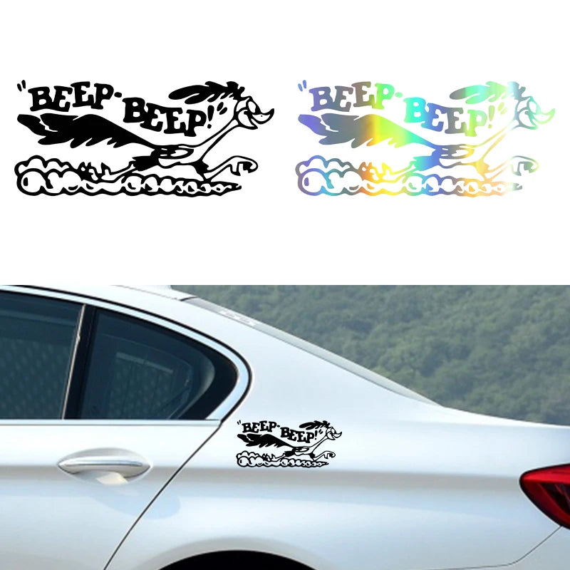 Samolepka na auto Beep