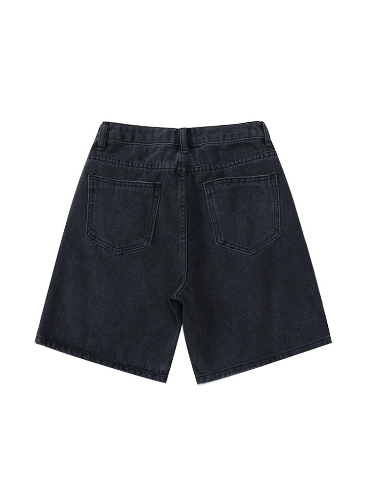 Dámské denim kraťasy