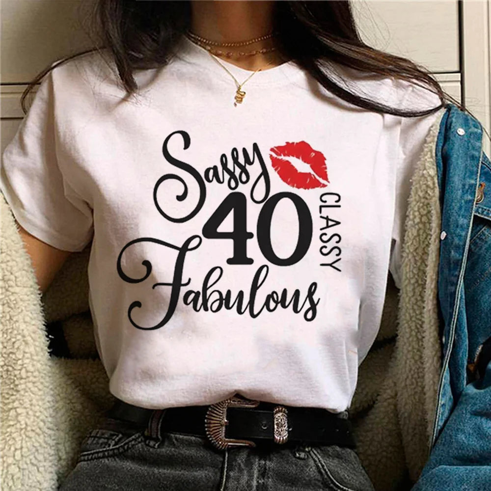 Dámské triko 40 let