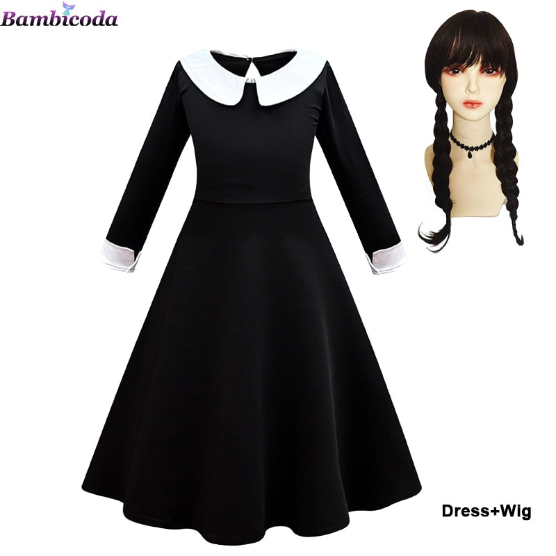 Dívčí kostým Wednesday