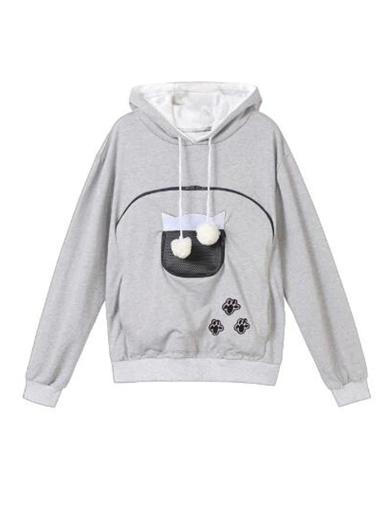 Unisex mikina s kapsou pro psy
