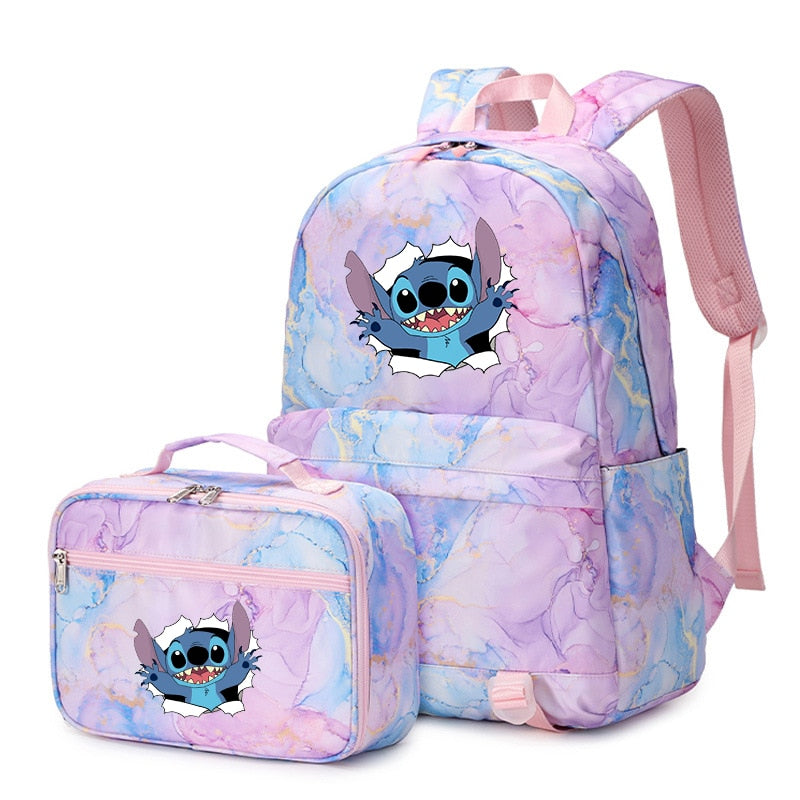 Školní batoh a taška na oběd Stitch
