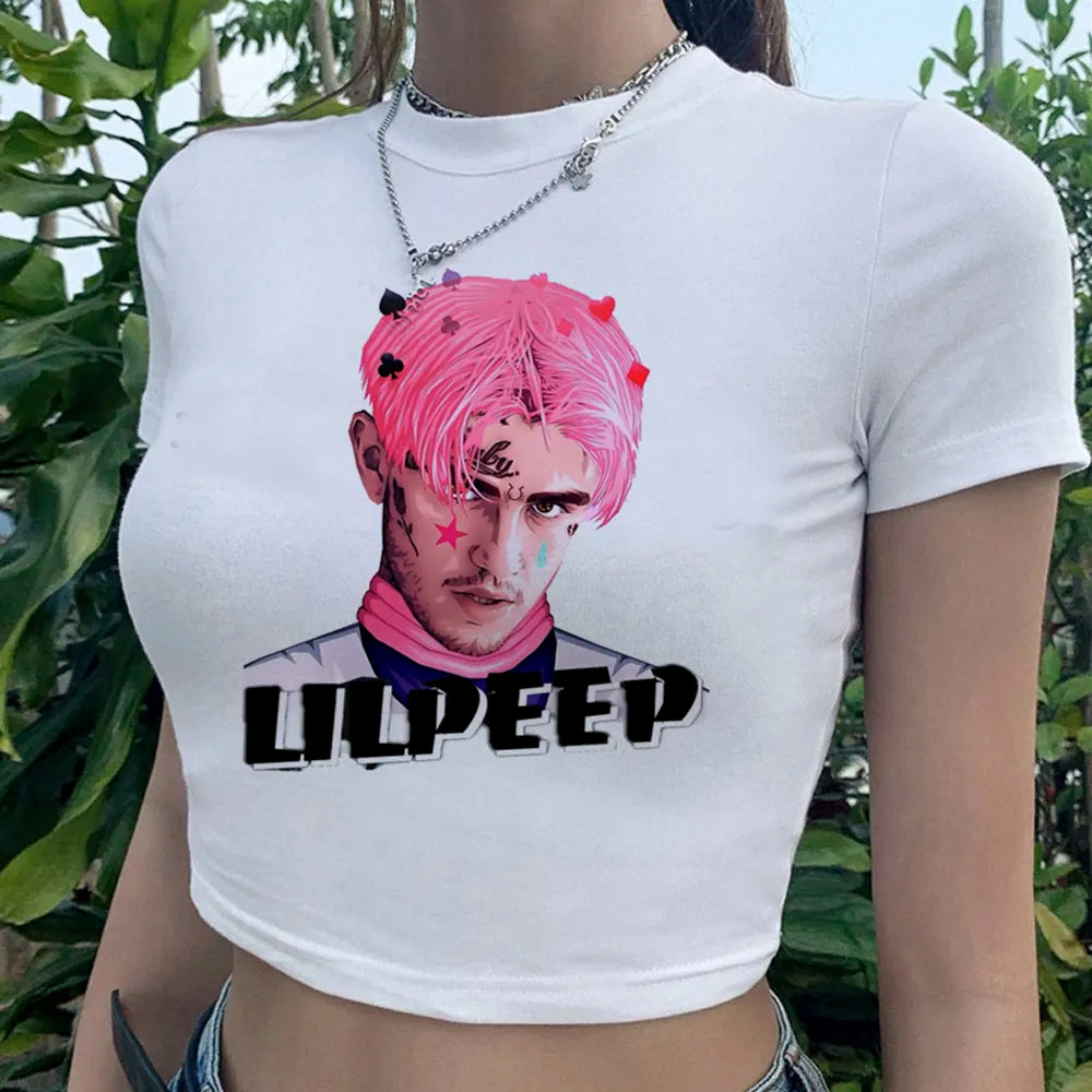 Dámský croptop Lil Peep