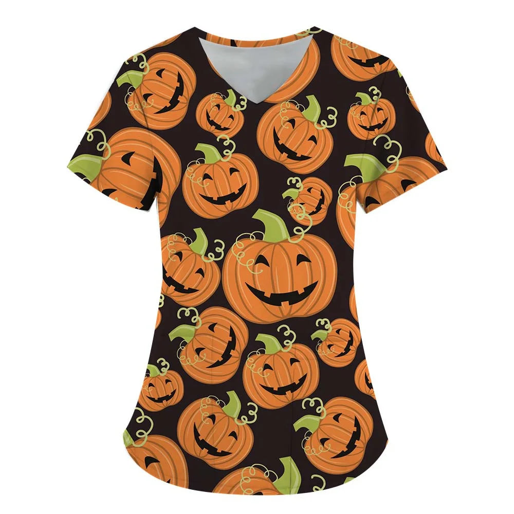 Dámské triko se vzorem Halloween