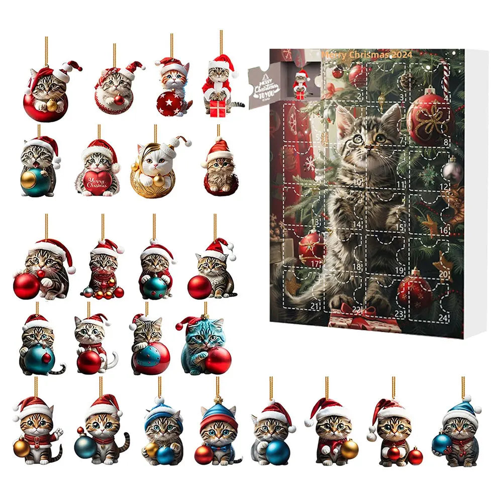 Adventní kalendář s jezevčíkem