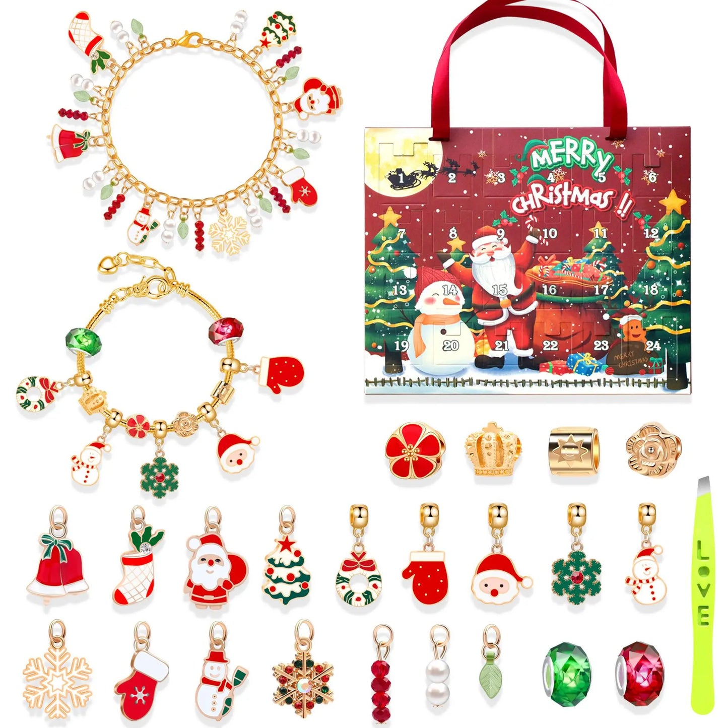 Adventní kalendář Vánoční šperky