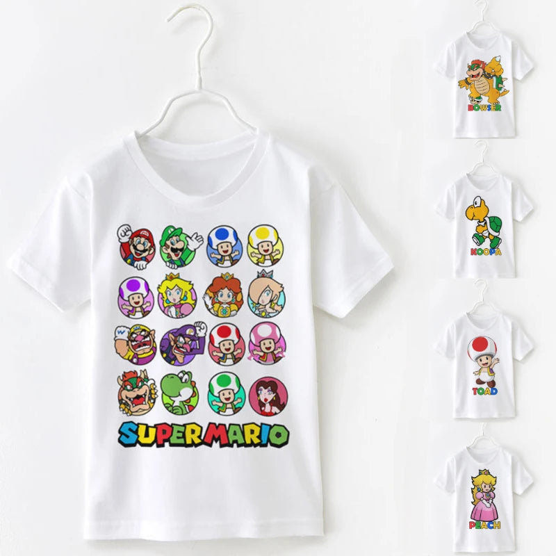 Dětské triko Super Marios