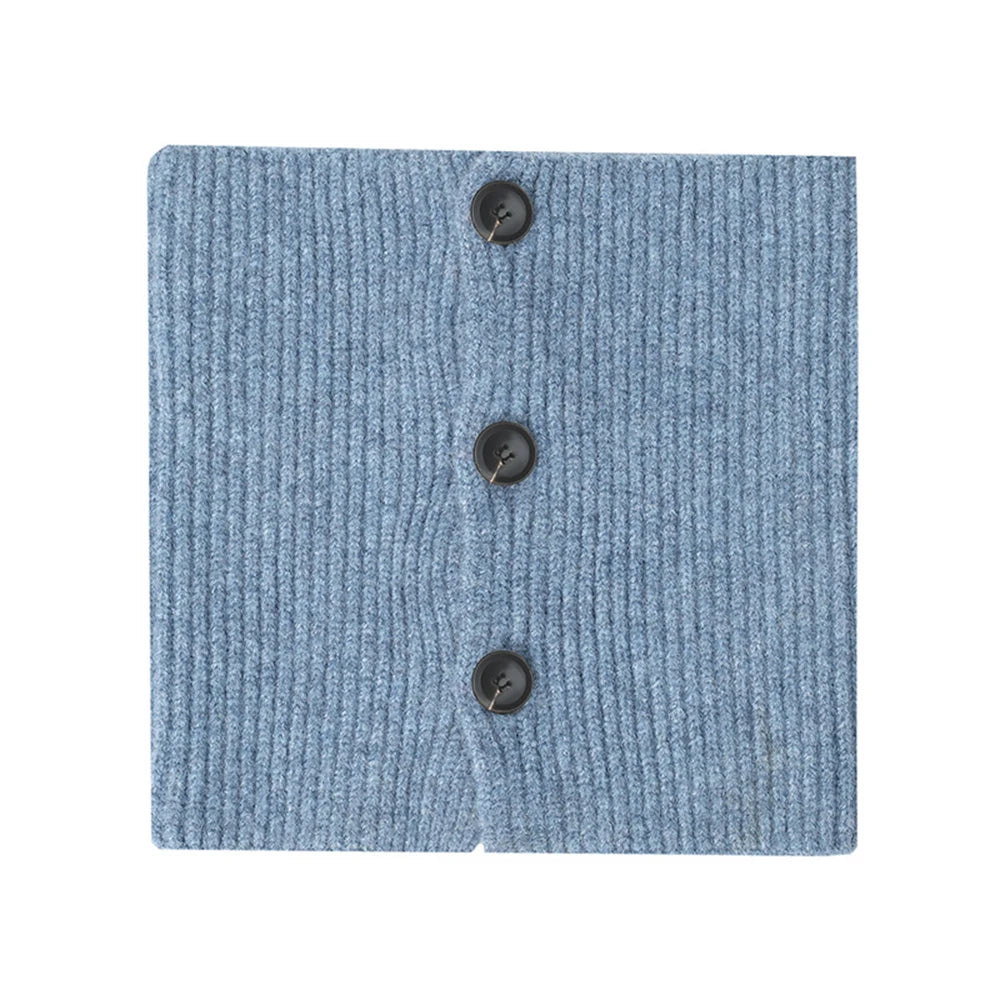 Zimní teplý šátek z vlněné směsi