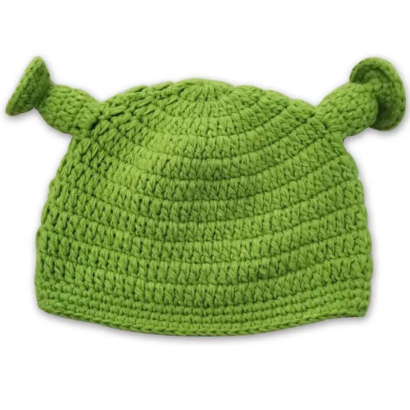 Vtipná čepice Shrek